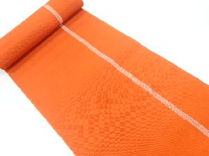 アンティーク　縞織出し帯地反物